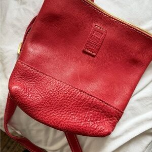 Portland Leather Sugar Crossbody Bag (pink) from the rainbow collection